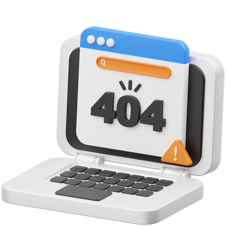 Erreur 404  3D Icon