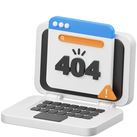 Erreur 404  3D Icon