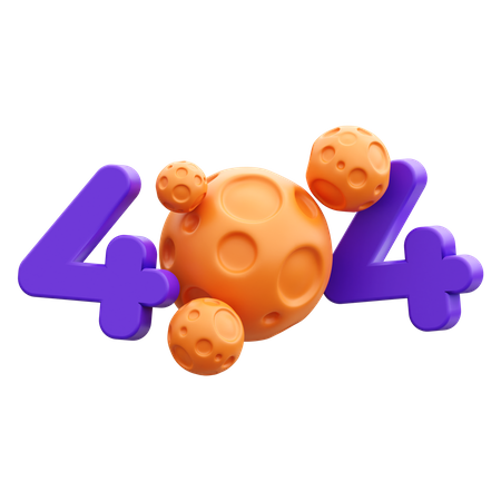 Erreur 404  3D Icon