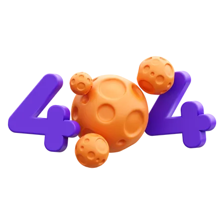 Erreur 404  3D Icon