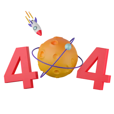 Erreur 404  3D Icon