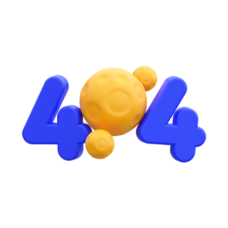 Erreur 404  3D Icon