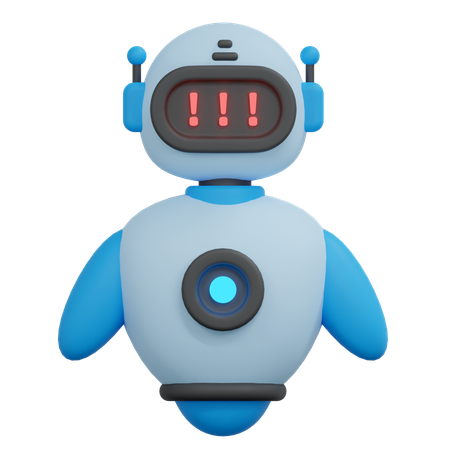 Robot d'erreur  3D Icon