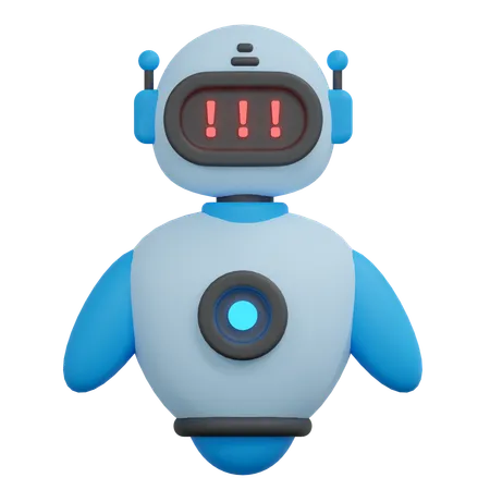 Robot d'erreur  3D Icon