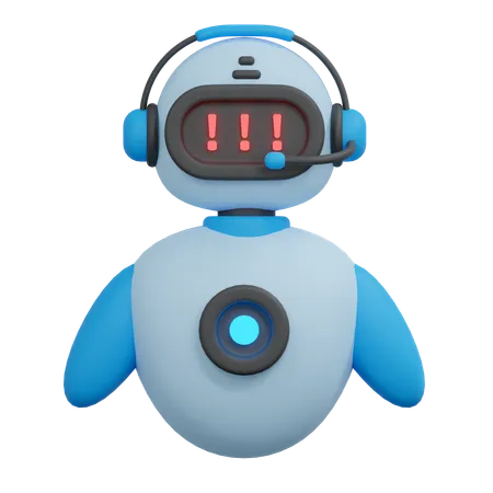 Robot d'erreur  3D Icon