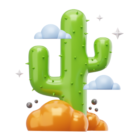 Erreur cactus  3D Icon