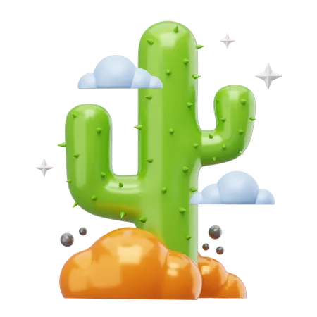 Erreur cactus  3D Icon