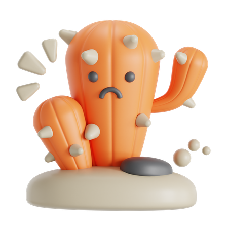 Erreur cactus  3D Icon