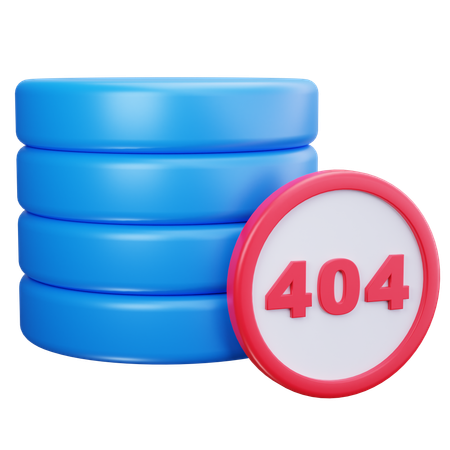 Erreur de la base de données  3D Icon