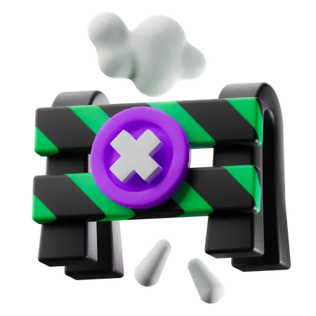 Erreur de connexion  3D Icon