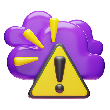 Erreur de connexion au cloud  3D Icon