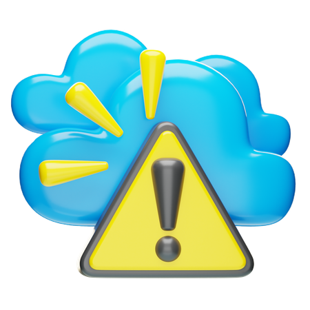 Erreur de connexion au cloud  3D Icon