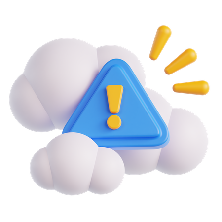 Erreur de connexion au cloud  3D Icon
