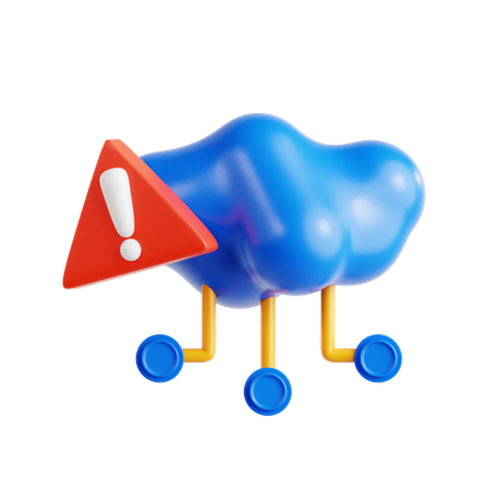 Erreur de connexion au cloud  3D Icon