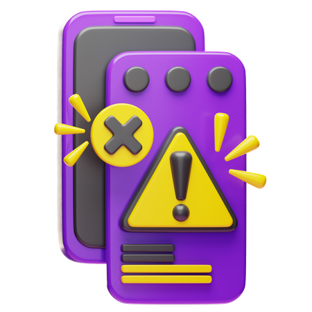 Erreur du navigateur  3D Icon
