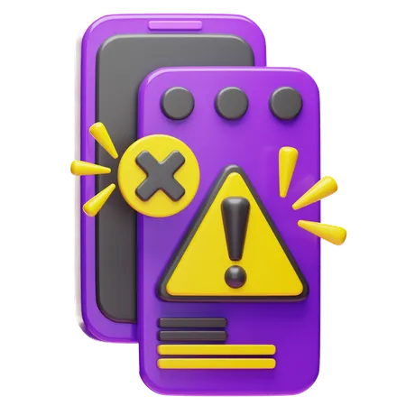 Erreur du navigateur  3D Icon