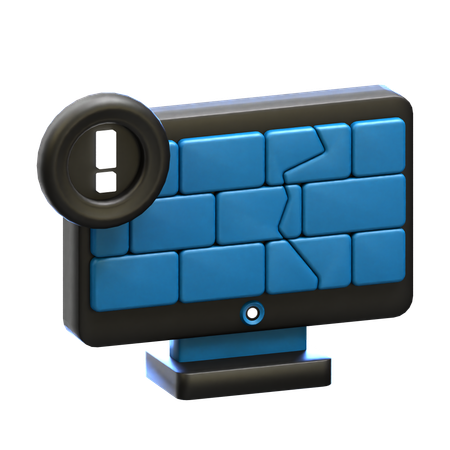 Erreur de notification  3D Icon