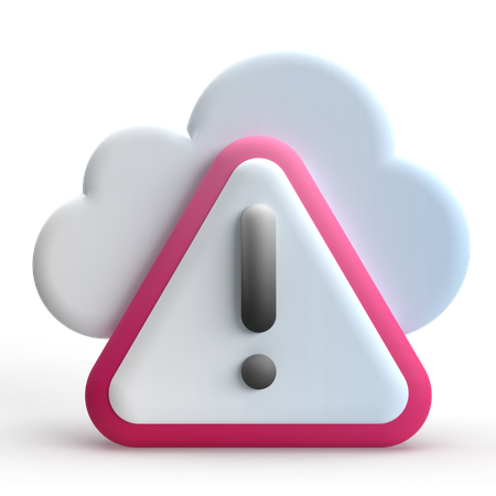 Erreur de nuage  3D Icon