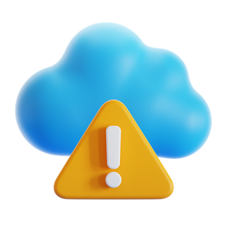 Erreur de nuage  3D Icon