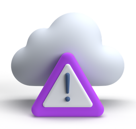 Erreur de nuage  3D Icon