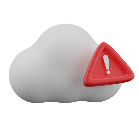 Erreur de nuage  3D Icon