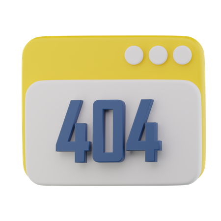 Erreur de page  3D Icon