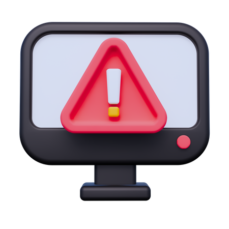 Erreur informatique  3D Icon