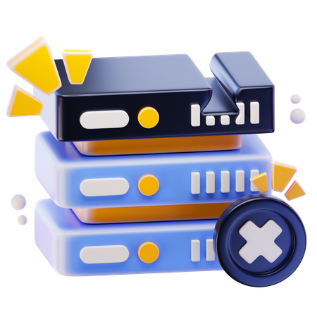 Erreur du serveur  3D Icon
