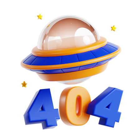 Erro 404  3D Icon