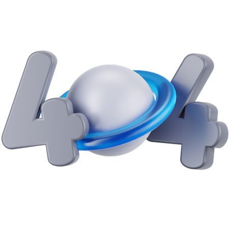 Erro 404  3D Icon