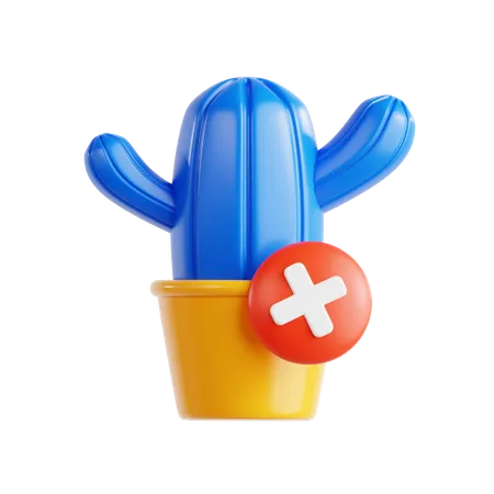 Cacto de erro  3D Icon