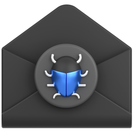 Erro de correio  3D Icon