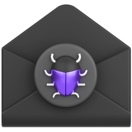 Erro de correio  3D Icon