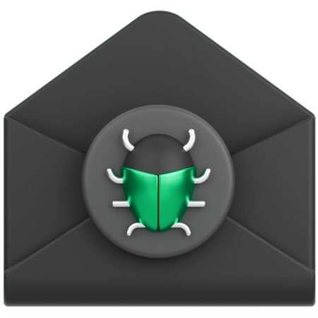 Erro de correio  3D Icon