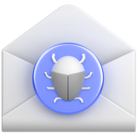 Erro de correio  3D Icon