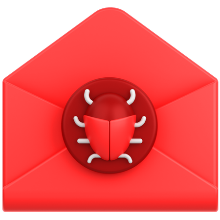Erro de correio  3D Icon