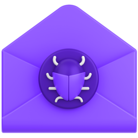 Erro de correio  3D Icon