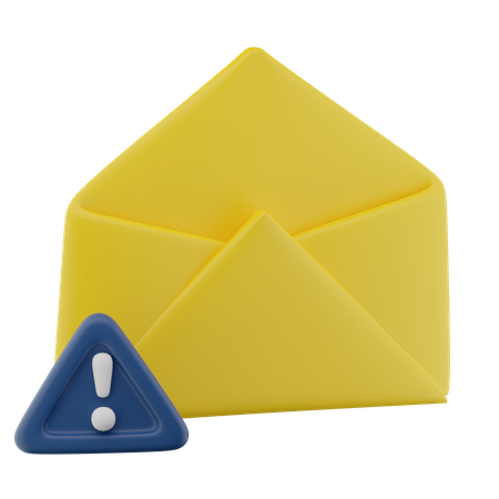 Erro de e-mail  3D Icon