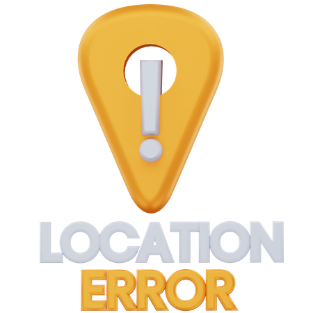 Erro de localização  3D Icon