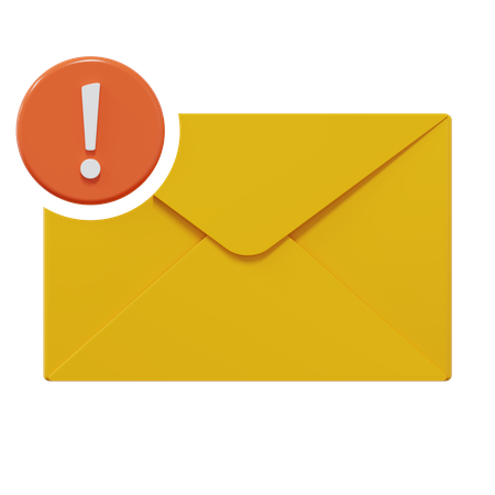 Erro de mensagem  3D Icon