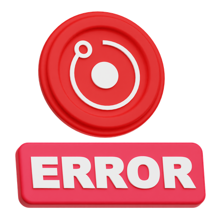 Erro de renderização  3D Icon