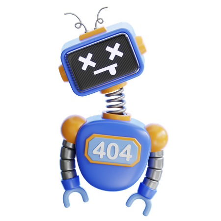 Erro do robô  3D Icon