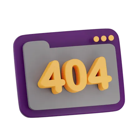 Error  3D Icon