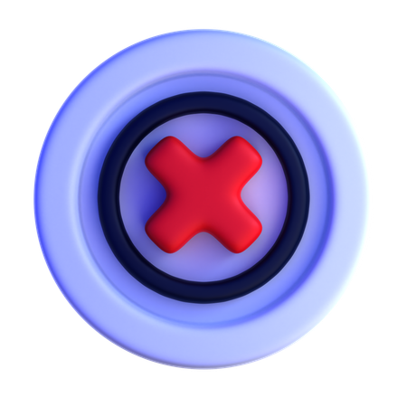 Error  3D Icon