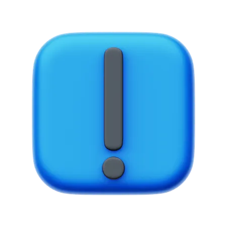 Error  3D Icon