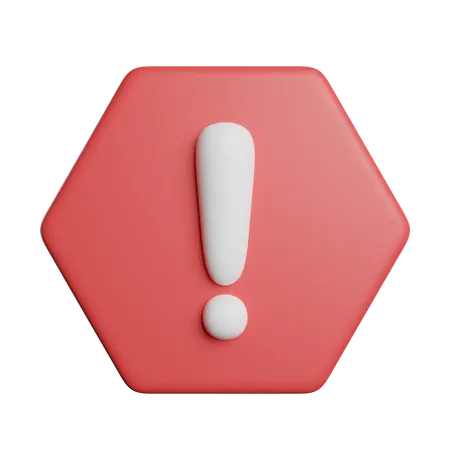 Error  3D Icon