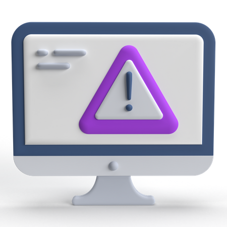 Error  3D Icon