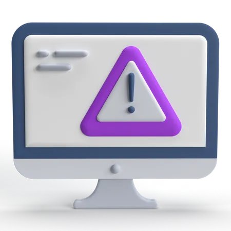 Error  3D Icon