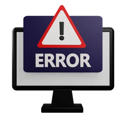 Error  3D Icon