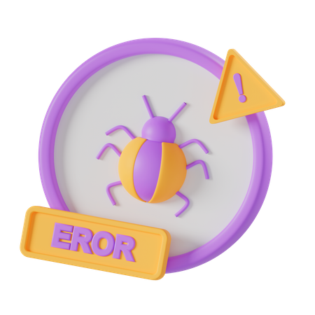 Error  3D Icon